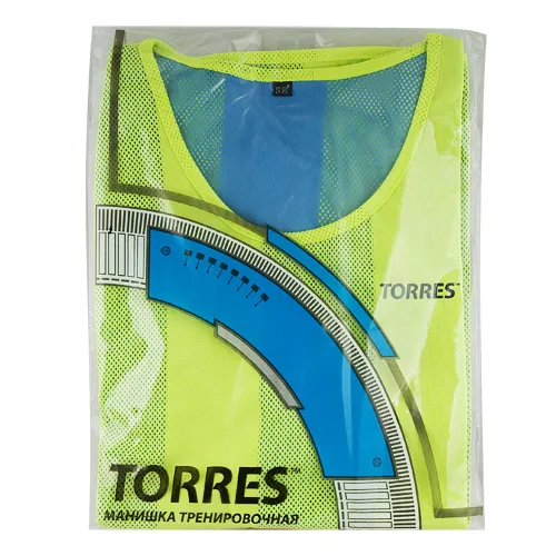 Манишка детская TORRES двухсторонняя, TR11950Y/B, р.Jr, тренировочная, полиэстер, жёлт-синий за 1&nbsp;026.80 ₽ в Кемерове