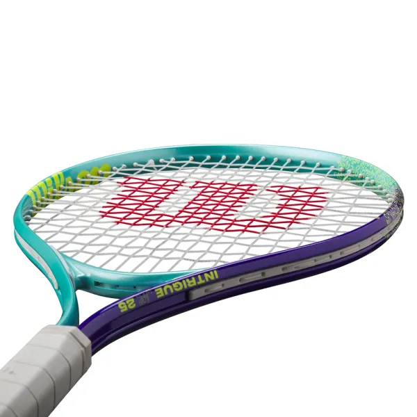 Ракетка б/т дет. Wilson Intrigue Jr 25, WR180310U, для детей 9-10лет, алюминий,со струн., бирюз-фиол за 5&nbsp;271.70 ₽ в Кемерове