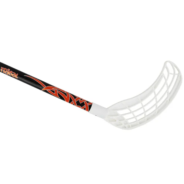Клюшка для флорбола RealStick Tribal Jr, MR-KF-TR85-WH, 85см,прямой крюк,пластик,черн-бел-оранж за 2&nbsp;237.20 ₽ в Кемерове