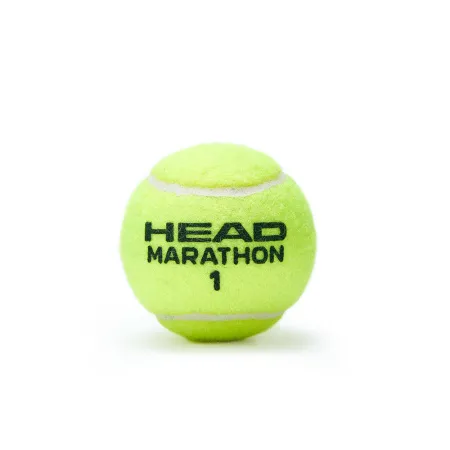 Мяч теннисный HEAD Marathon 3B, 578183, крафт. упак.3шт, без давления, фетр, нат.резина,желтый за 1&nbsp;055.70 ₽ купить в Кемерове