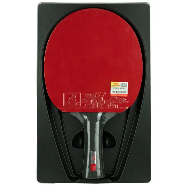 Ракетка для н/т DOUBLE FISH Black Carbon King Racket 3***, для професс.,ITTF Appr.,накл.2,1,мм за 4&nbsp;346.90 ₽ в Кемерове