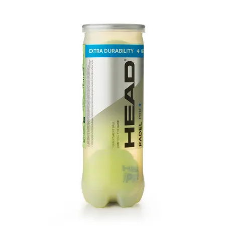 Мяч для падела HEAD Padel Pro+, 540203, уп.3 шт, FIP Approved, войлок,нат.резина,желтый за 933.30 ₽ купить в Кемерове