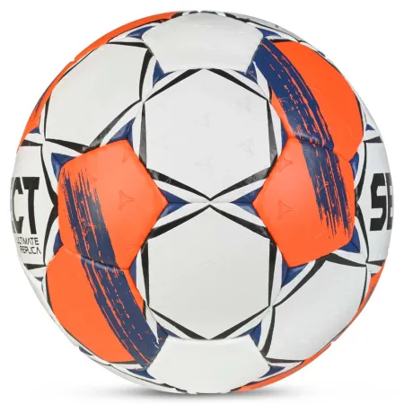 Мяч ганд. SELECT Ultimate Replica v25, 3572858745, р.3(Senior), ПУ,руч.сш, бел-оранж-т.син за 5&nbsp;373.70 ₽ купить в Кемерове
