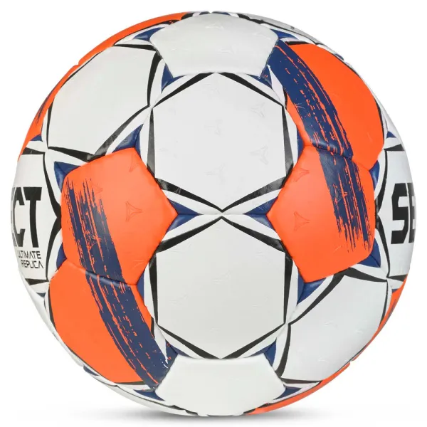 Мяч ганд. SELECT Ultimate Replica v25, 3572858745, р.3(Senior), ПУ,руч.сш, бел-оранж-т.син за 5&nbsp;373.70 ₽ в Кемерове