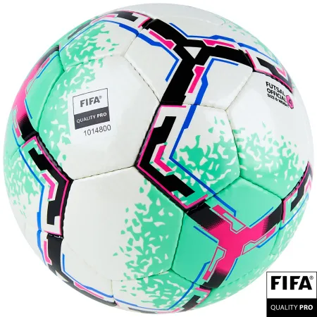 Мяч футзал. VISION SALA+, FIFA Quality Pro, FS324084 р.4, 32 п. PU, 4 подкл.сл, руч.сшив.,бело-зелен за 4&nbsp;943.60 ₽ купить в Кемерове