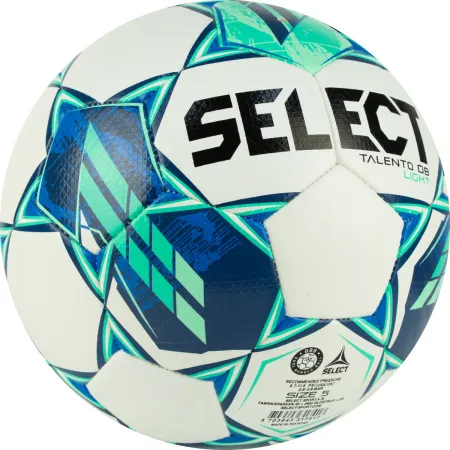 Мяч футб. SELECT Talento DB Light V23, 0775860004, р.5, 32п, ПУ, гибрид.сш, бело-зеленый за 5&nbsp;531.80 ₽ купить в Кемерове