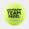 Мяч для падела Dunlop Team Padel, 601553, уп.3 шт, сукно, нат.резина,желтый за 1&nbsp;110.10 ₽ купить в Кемерове