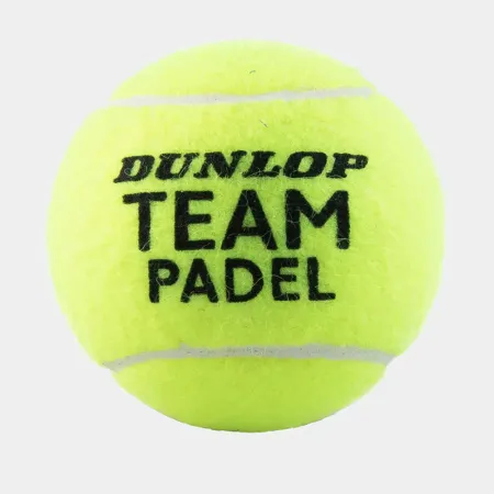 Мяч для падела Dunlop Team Padel, 601553, уп.3 шт, сукно, нат.резина,желтый за 1&nbsp;110.10 ₽ купить в Кемерове