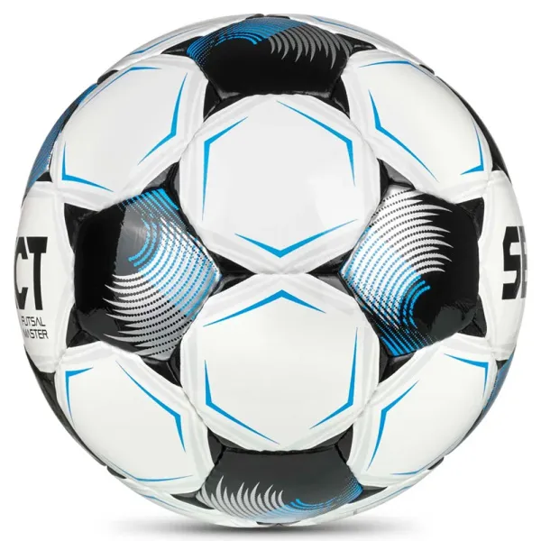 Мяч футзал. SELECT Futsal Master V26, 1043471003, р.4, Basic,32п, гл.ПУ, руч.сш,бело-сине-черный за 7&nbsp;031.20 ₽ в Кемерове