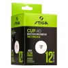 Мяч для наст. тенниса Stiga Cup ABS, 1110-2510-12, диам.40+мм, пластик, упак. 12 шт, белый за 1&nbsp;774.80 ₽ купить в Кемерове