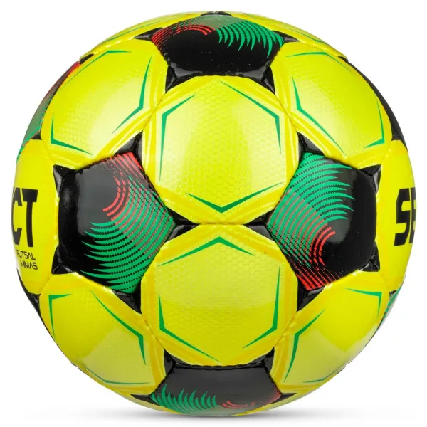 Мяч футзал. SELECT Futsal Mimas V26, 1053471007, р.4,FIFA Basic, 32п, ПУ, руч.сш, желто-зелено-черн. за 6&nbsp;113.20 ₽ в Кемерове