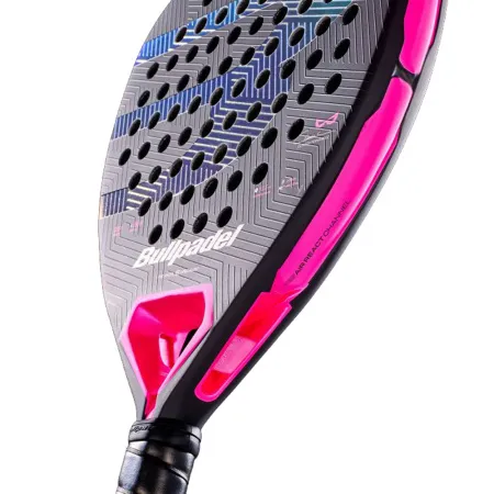 Ракетка для падела BULLPADEL Wonder 27, 497250, для продв.игроков, стекловолокно, карбон, черно-роз за 42&nbsp;969.20 ₽ купить в Кемерове