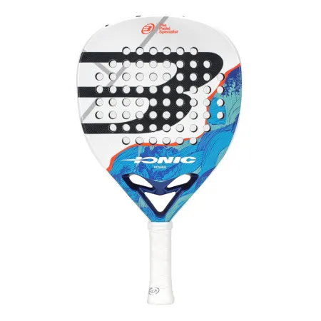 Ракетка для падела BULLPADEL Ionic Power 26, 494411, для продв. игроков, стекловолокно, сине-белый за 28&nbsp;944.20 ₽ купить в Кемерове