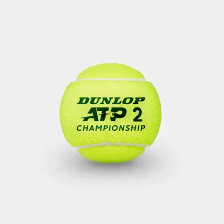 Мяч теннисный Dunlop ATP Championship 3B, 601626, уп.3ш, одобр. ITF, нат.резина,фетр. за 943.50 ₽ купить в Кемерове