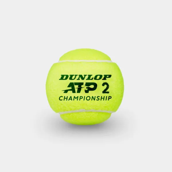 Мяч теннисный Dunlop ATP Championship 3B, 601626, уп.3ш, одобр. ITF, нат.резина,фетр. за 943.50 ₽ в Кемерове