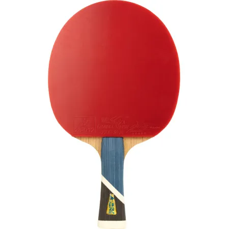 Ракетка для н/т DOUBLE FISH 5A+C, для продвин, ITTF Appr, накл. 2,1 мм, конич. ручка+ 2 мяча V40+мм за 2&nbsp;779.50 ₽ купить в Кемерове