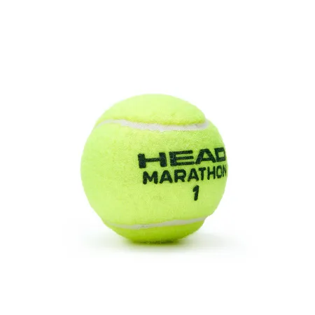 Мяч теннисный HEAD Marathon 3B, 578183, крафт. упак.3шт, без давления, фетр, нат.резина,желтый за 1&nbsp;055.70 ₽ купить в Кемерове