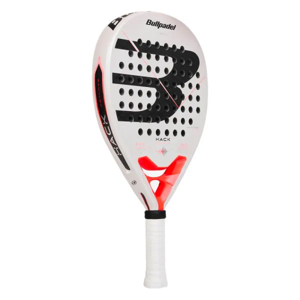 Ракетка для падела BULLPADEL Hack Advance, 494415, для проф. и любит, карбон, бело-черно-оранжевый за 18&nbsp;664.30 ₽ в Кемерове