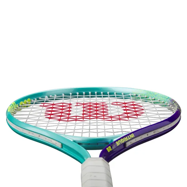 Ракетка б/т дет. Wilson Intrigue Jr 25, WR180310U, для детей 9-10лет, алюминий,со струн., бирюз-фиол за 5&nbsp;271.70 ₽ в Кемерове