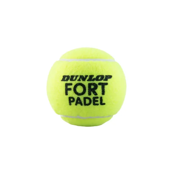 Мяч для падела Dunlop Fort Padel, 601555, уп.3 шт, FIP, сукно, нат.резина,желтый за 1&nbsp;135.60 ₽ в Кемерове