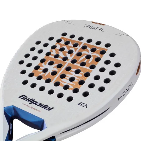 Ракетка для падела BULLPADEL Pearl 27, 497249, для проф-в, стекловолокно,карбон, бело-золотистый за 44&nbsp;319 ₽ купить в Кемерове