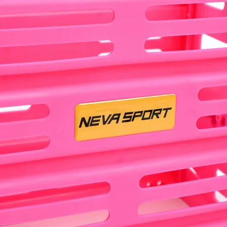 Корзина для теннисных мячей NEVA SPORT, UEA1_P, на 75 мячей, пластик, розовый за 5&nbsp;778.30 ₽ купить в Кемерове