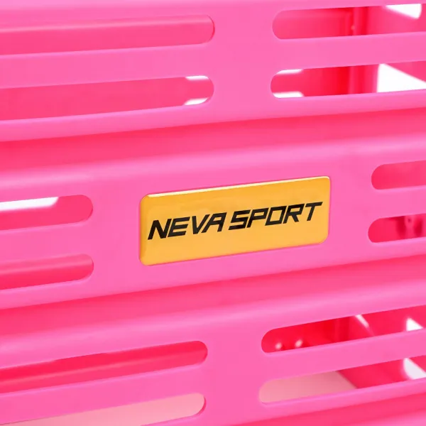 Корзина для теннисных мячей NEVA SPORT, UEA1_P, на 75 мячей, пластик, розовый за 5&nbsp;778.30 ₽ в Кемерове