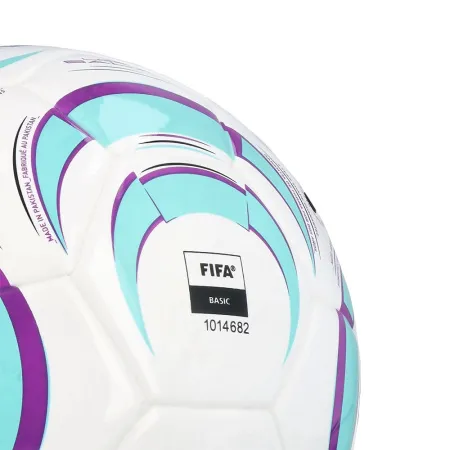 Мяч футзал. ADIDAS Tiro League Sala JW1526, р.4, FIFA Basic, 32 пан, ТПУ, термосш., бело-бирюз-фиол за 4&nbsp;833.10 ₽ купить в Кемерове