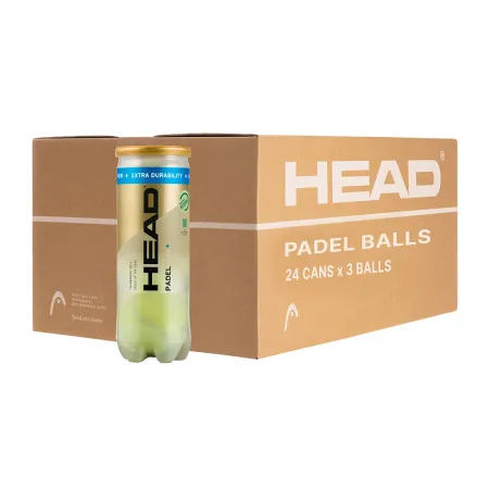 Мяч для падела HEAD Padel Pro S+, 540303, уп.3 шт, FIP Approved, войлок,нат.резина,желтый за 933.30 ₽ купить в Кемерове