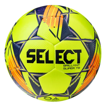 Мяч футб. SELECT Brillant Super TB, 3615968509,р.5, FIFA PRO, ПУ, 32пан. термосш, желто-оранж-фиолет за 15&nbsp;694.40 ₽ купить в Кемерове