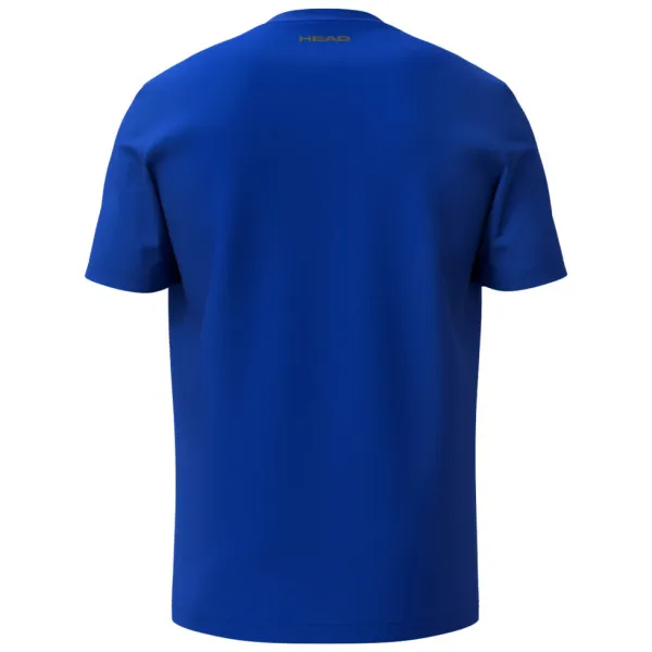 СЦ*Футболка мужская HEAD Club Original T-Shirt M 811855-Ro-S, р.S, хлопок,полиэстер,эластан, синий за 2&nbsp;888.30 ₽ в Кемерове