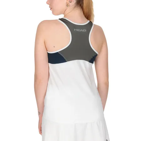 СЦ*Майка жен. HEAD Club 22 Tank Top W 814461-WHDB-L, р.L, 92% полиэстер, 8% эластан, белый за 3&nbsp;500.30 ₽ купить в Кемерове