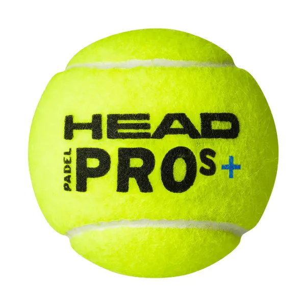 Мяч для падела HEAD Padel Pro S+, 540303, уп.3 шт, FIP Approved, войлок,нат.резина,желтый за 933.30 ₽ в Кемерове