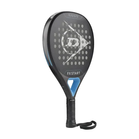 Ракетка для падела Dunlop FX Start, 10370737, для начинающих, гибрид, графит, черно-синий за 13&nbsp;175 ₽ купить в Кемерове