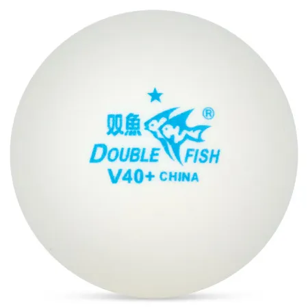 Мяч для наст. тенниса DOUBLE FISH 1* Ball, арт. V40+1, диам. V40+мм,плаcтик,упак.100 шт,белый за 4&nbsp;243.20 ₽ купить в Кемерове