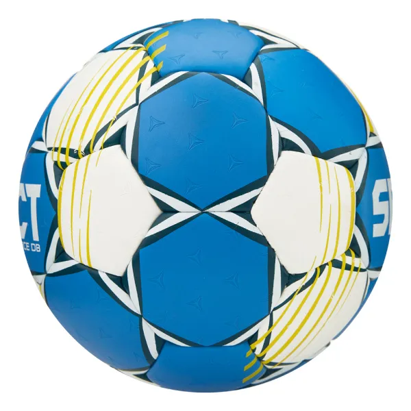 Мяч ганд. SELECT HB FORCE DB V25, 1622858205, Senior (р.3), EHF Appr,ПУ, гибр.сш., сине-белый за 8&nbsp;438.80 ₽ в Кемерове