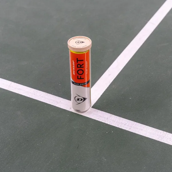 Мяч теннисный Dunlop Fort Clay Court 4B, 601613, уп.4 шт,одобр.ITF и FFT,сукно,нат.резина,желтый за 1&nbsp;812.20 ₽ в Кемерове