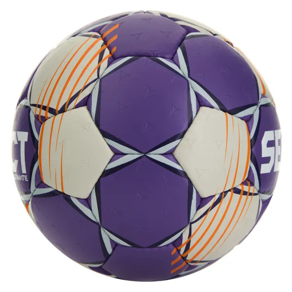Мяч ганд. SELECT Ultimate Official EHF V24, 1612858999, Senior(р.3), EHF Appr, ПУ, руч.сш, фиол-сер за 15&nbsp;504 ₽ в Кемерове
