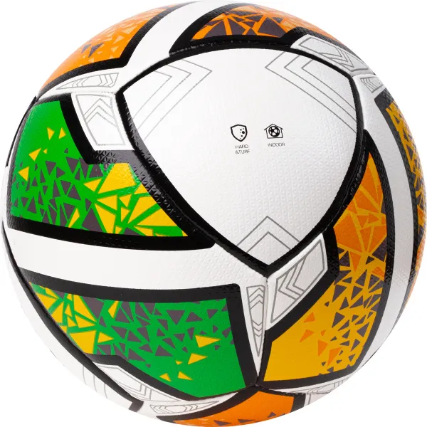 Мяч футзал. TORRES Futsal Club, FS323764, р.4, 10 пан. ПУ, 4 под. сл, гибрид. сш. бело-зел-оранж за 2&nbsp;264.40 ₽ в Кемерове