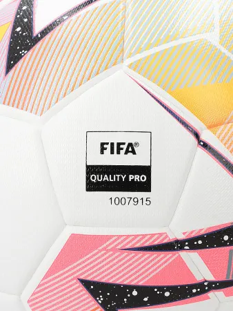 Мяч футзал PUMA Futsal 1, 08376301, р.4, FIFA Quality Pro, 32пан, ПУ, терм.сш, бело-розовый за 6&nbsp;502.50 ₽ купить в Кемерове