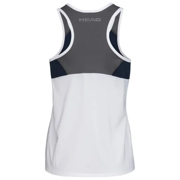 СЦ*Майка жен. HEAD Club 22 Tank Top W 814461-WHDB-L, р.L, 92% полиэстер, 8% эластан, белый за 3&nbsp;500.30 ₽ в Кемерове