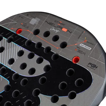Ракетка для падела BULLPADEL Neuron 02 Comfort 27, 497243,для продв.игр., стекловолокно,карбон, сер. за 38&nbsp;986.10 ₽ купить в Кемерове