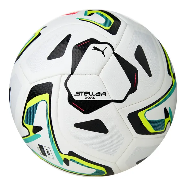 Мяч футб. PUMA Stellar Goal, 08506401, р.5, FIFA Basic, 16 пан, ТПУ, маш. сшивка, белый, мультиколор за 5&nbsp;661 ₽ в Кемерове
