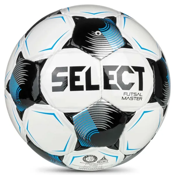 Мяч футзал. SELECT Futsal Master V26, 1043471003, р.4, Basic,32п, гл.ПУ, руч.сш,бело-сине-черный за 7&nbsp;031.20 ₽ в Кемерове