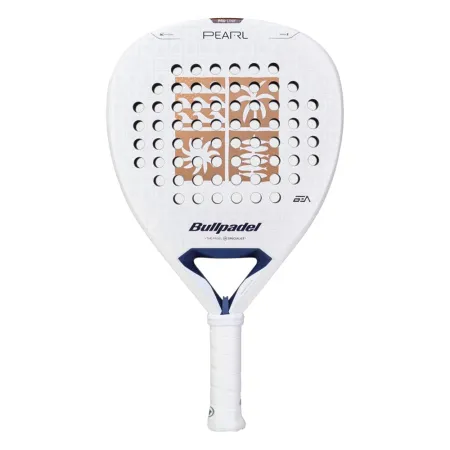 Ракетка для падела BULLPADEL Pearl 27, 497249, для проф-в, стекловолокно,карбон, бело-золотистый за 44&nbsp;319 ₽ купить в Кемерове