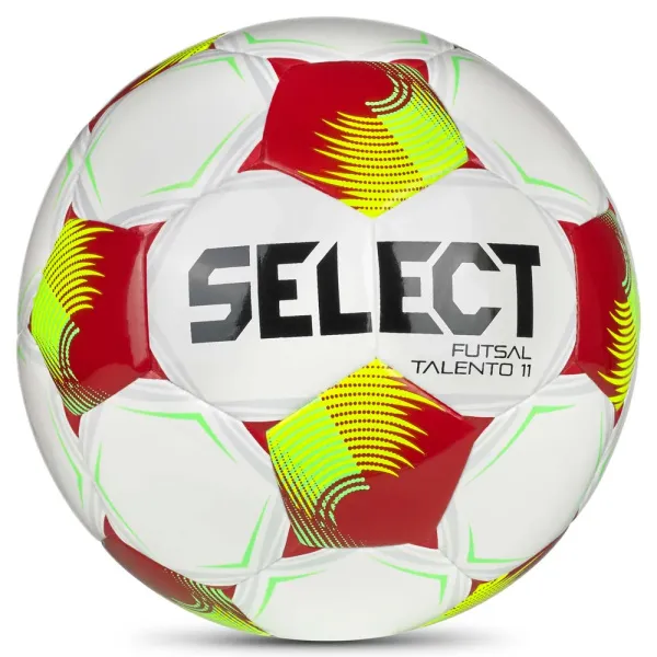 Мяч футзал. SELECT Futsal Talento 11 V26, 1061471014, р.3(Jr),  32п, ТПУ, маш.сш, бело-желто-красный за 4&nbsp;355.40 ₽ в Кемерове