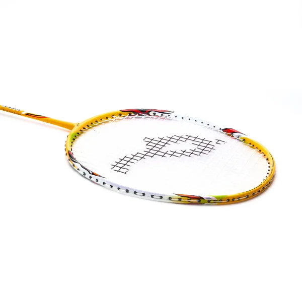Ракетка для бадм. DOUBLE FISH JINQUE QT-1600, для продвинутых,карбон со струнами,литая,оранжевый за 2&nbsp;813.50 ₽ в Кемерове