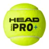 Мяч для падела HEAD Padel Pro+, 540203, уп.3 шт, FIP Approved, войлок,нат.резина,желтый за 933.30 ₽ купить в Кемерове