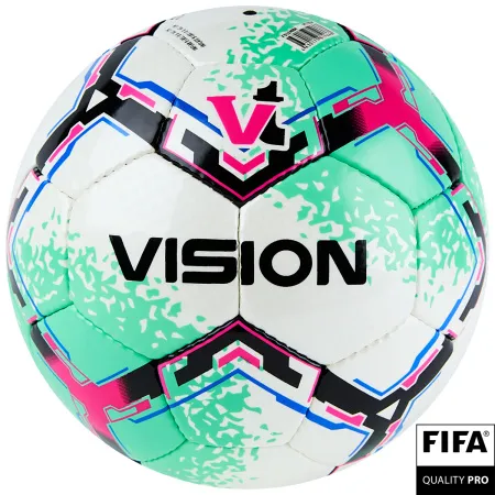 Мяч футзал. VISION SALA+, FIFA Quality Pro, FS324084 р.4, 32 п. PU, 4 подкл.сл, руч.сшив.,бело-зелен за 4&nbsp;943.60 ₽ купить в Кемерове