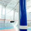 Волейбольные стойки универсальные со стаканами и механизмом натяжения троса ZAVODSPORTA за 41&nbsp;400 ₽ купить в Кемерове